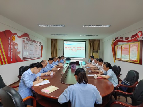 格式工廠永安雙華公司鄧焱珍：省機電控股公司黨委委員、副總經理到永安雙華公司開展“深學爭優(yōu)、敢為爭先、實干爭效”行動工作調�?.jpg